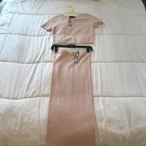 Alice olivia crop top and skirt set🍒